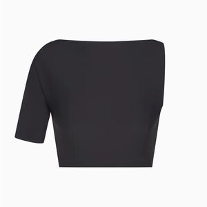 KHY SLEEK STRETCH MICRO ONE SHOULDER TOP